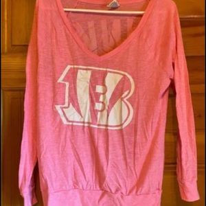 VS PINK Cincinnati Bengals long sleeve shirt size Small